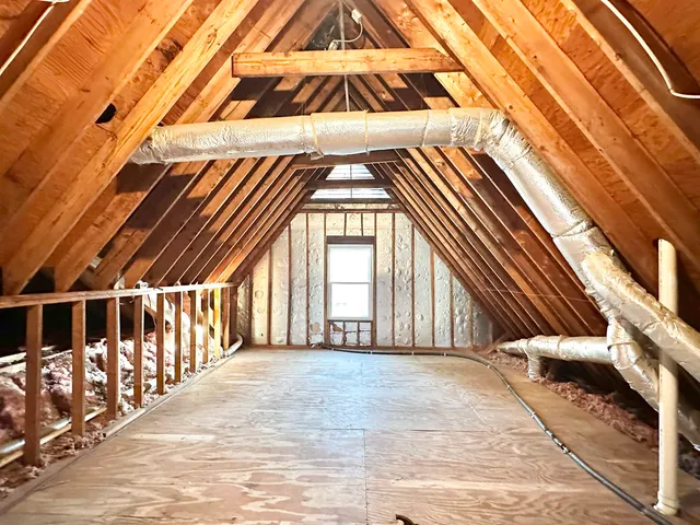 a view of a roof deck