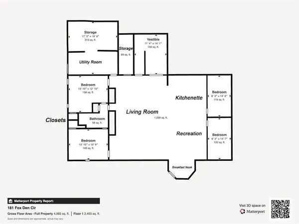 $879,000 | 181 Fox Den Circle, Jasper, GA 30143