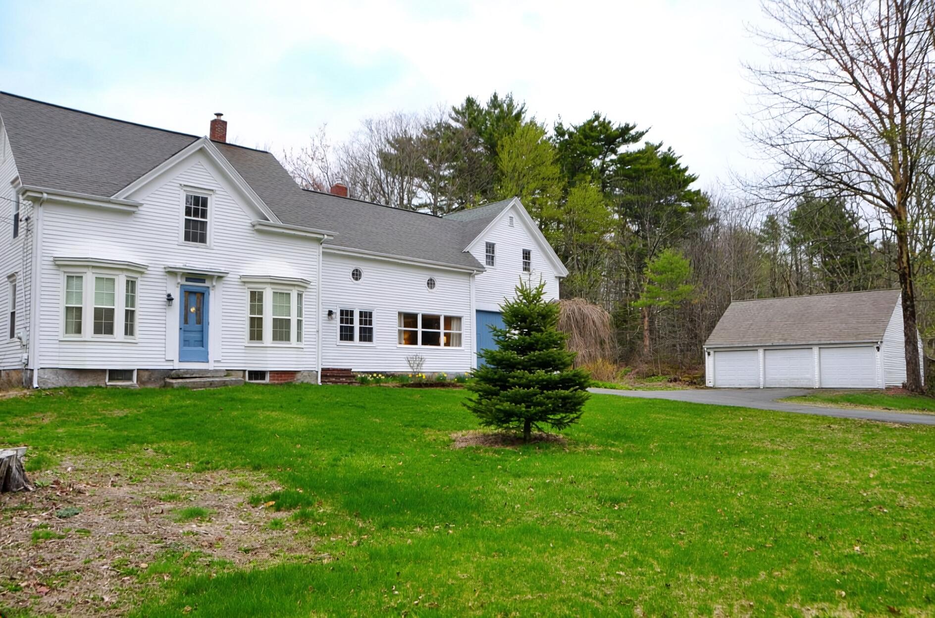 117 Blackstrap Road Falmouth, ME 04105 - Photo 1 of 36 front house & garage 117 Blackstrap