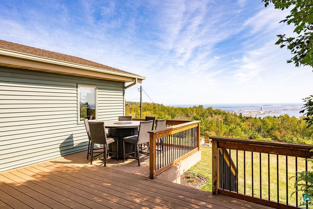 2216 Springvale Court Duluth, MN 55811 - Photo 38 of 42 Deck with a water view