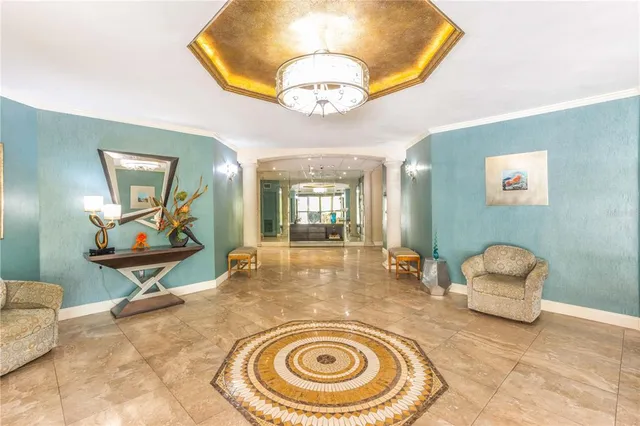 a view of a lake with houses