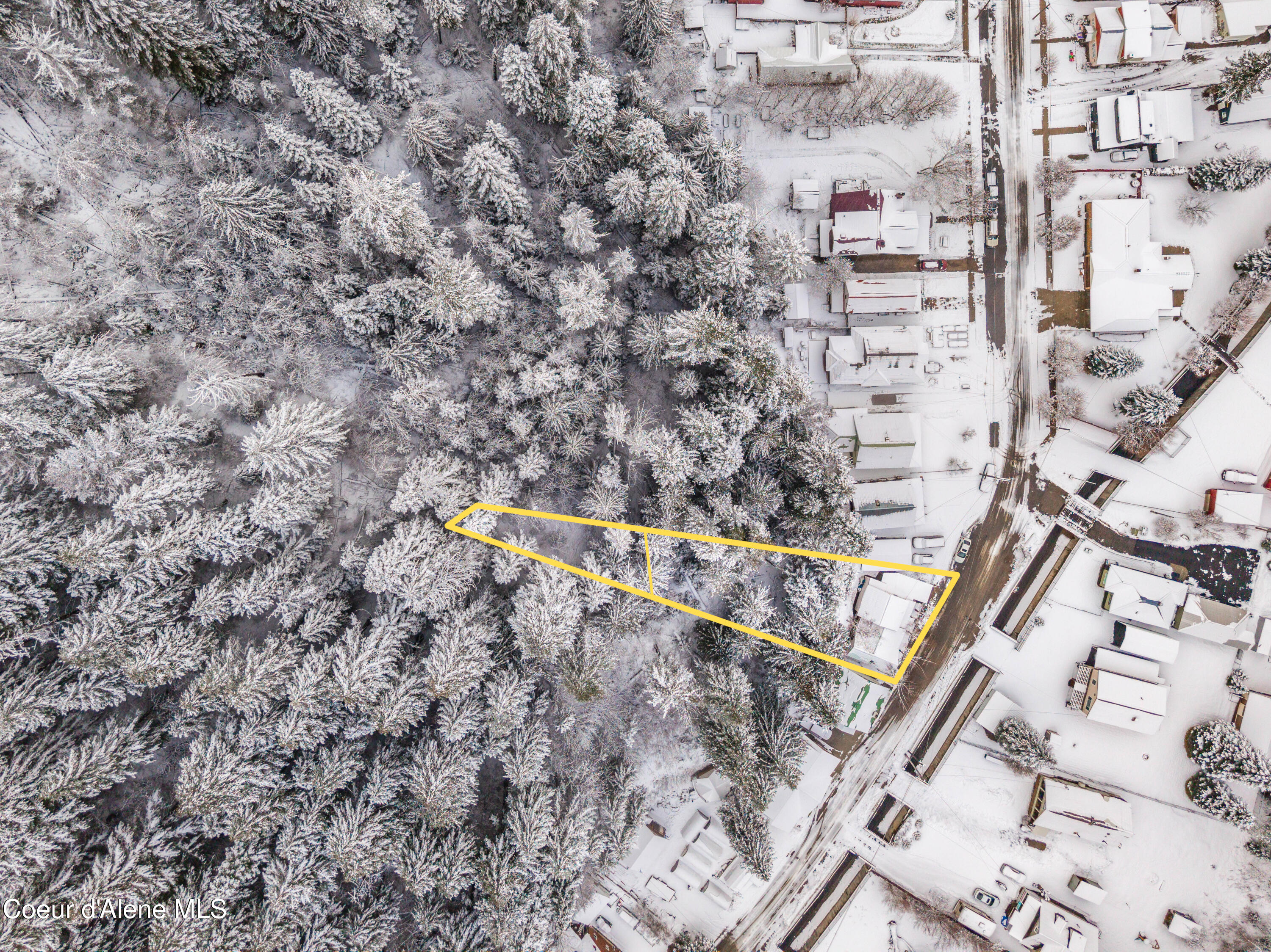 176 King Street Wallace, ID 83873 - Photo 3 of 23 Overhead view