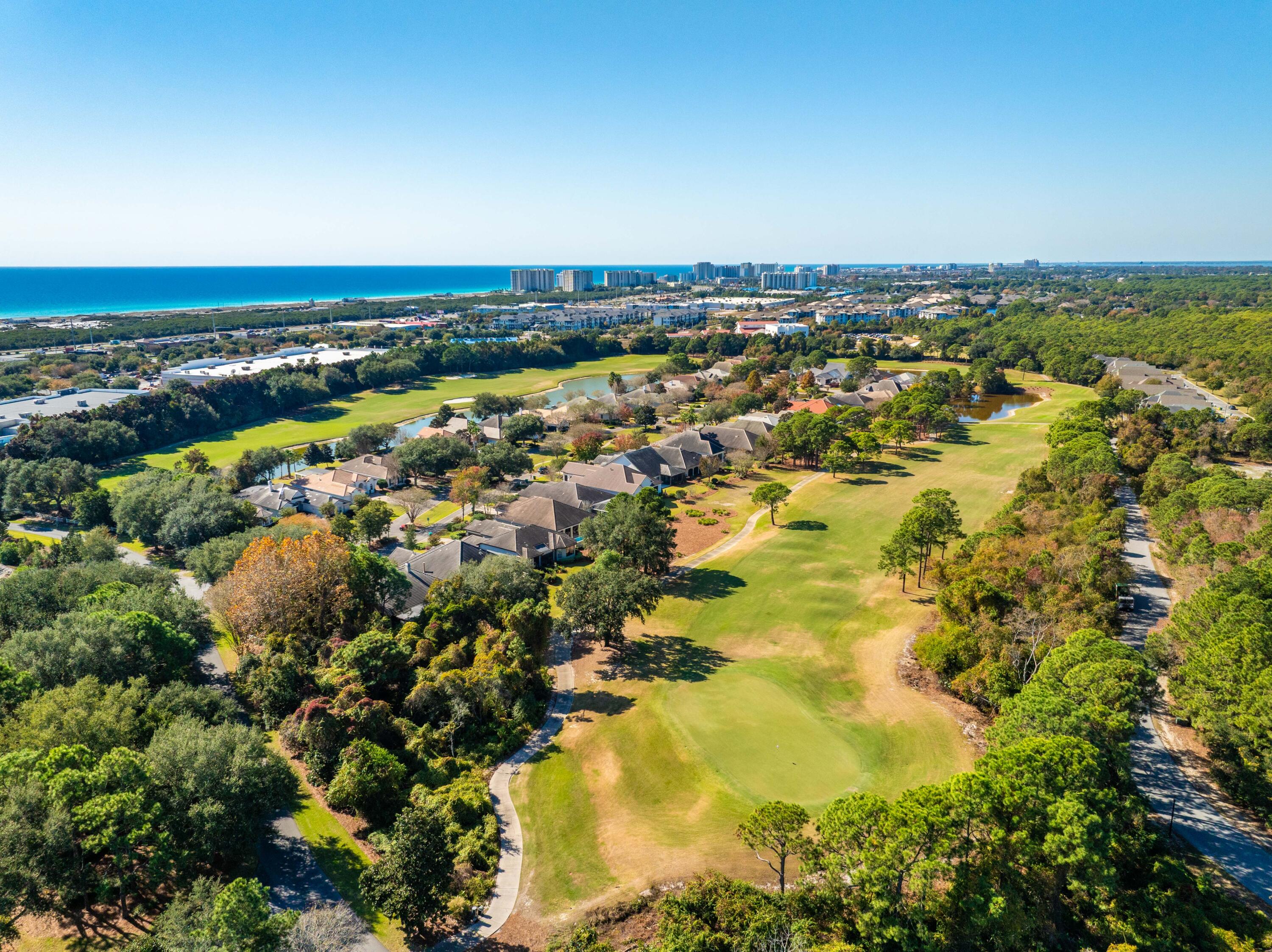 4345 Carriage Lane Destin, FL 32541 - Photo 37 of 39 an aerial view of residential building and lake