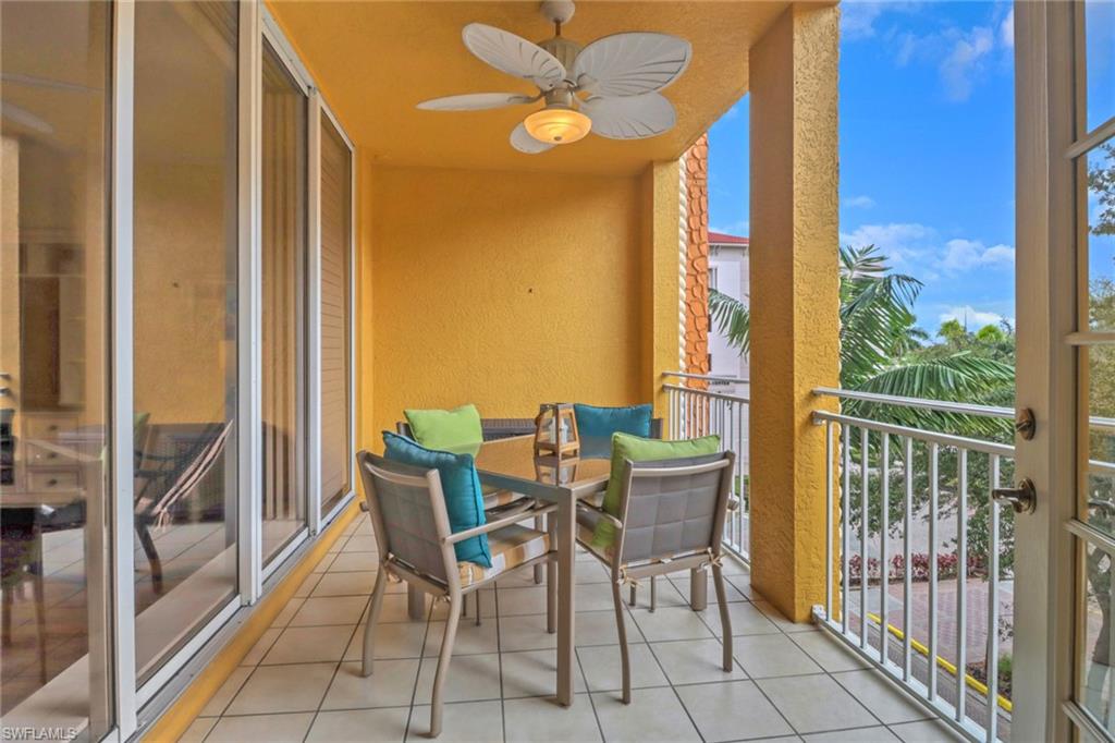 410 Bayfront Place, Unit 2303 Naples, FL 34102 - Photo 23 of 31 a view of a balcony with furniture