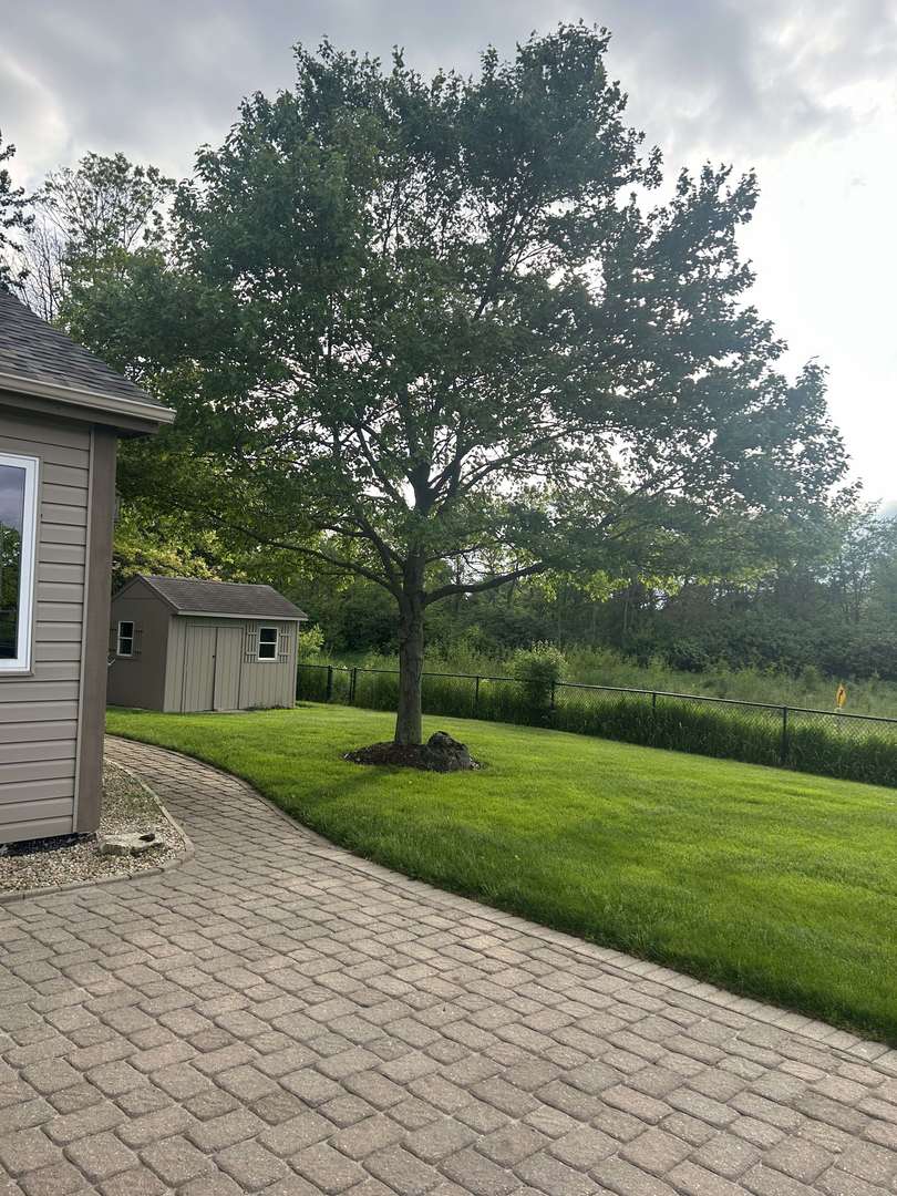 527 Springwood Lane Bolingbrook, IL 60440 - Photo 30 of 35 a view of a backyard of the house