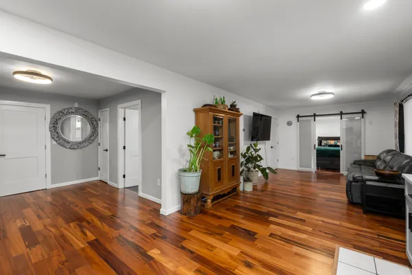 a view of a living room
