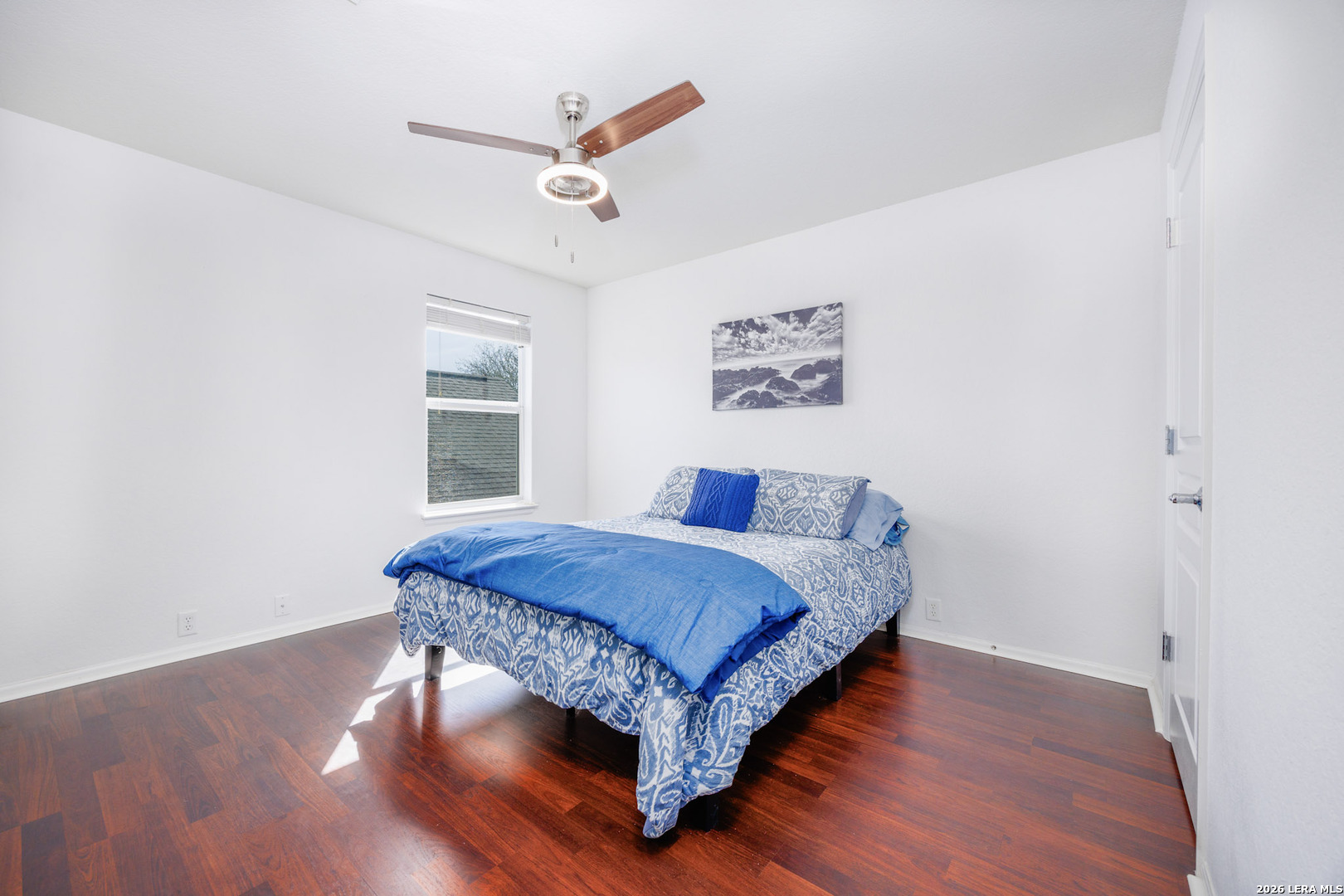 4702 Thomas Rusk San Antonio, TX 78253 - Photo 13 of 18 a bedroom with a bed and a window