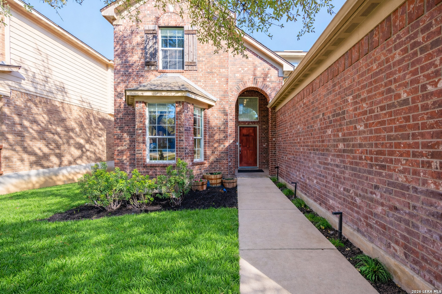 4702 Thomas Rusk San Antonio, TX 78253 - Photo 2 of 18 a front view of a house with garden
