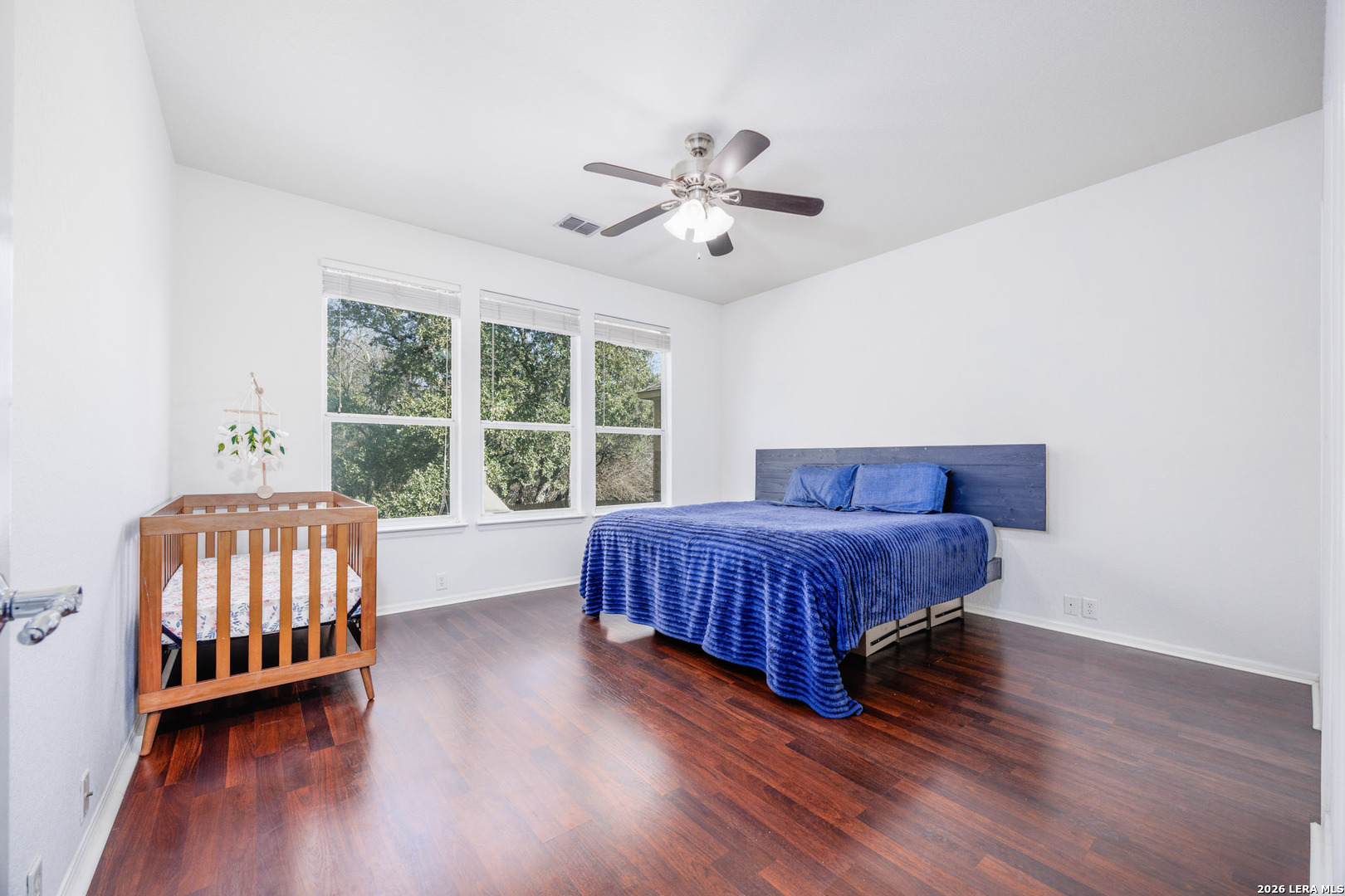 4702 Thomas Rusk San Antonio, TX 78253 - Photo 8 of 18 a living room with a bed furniture and a window