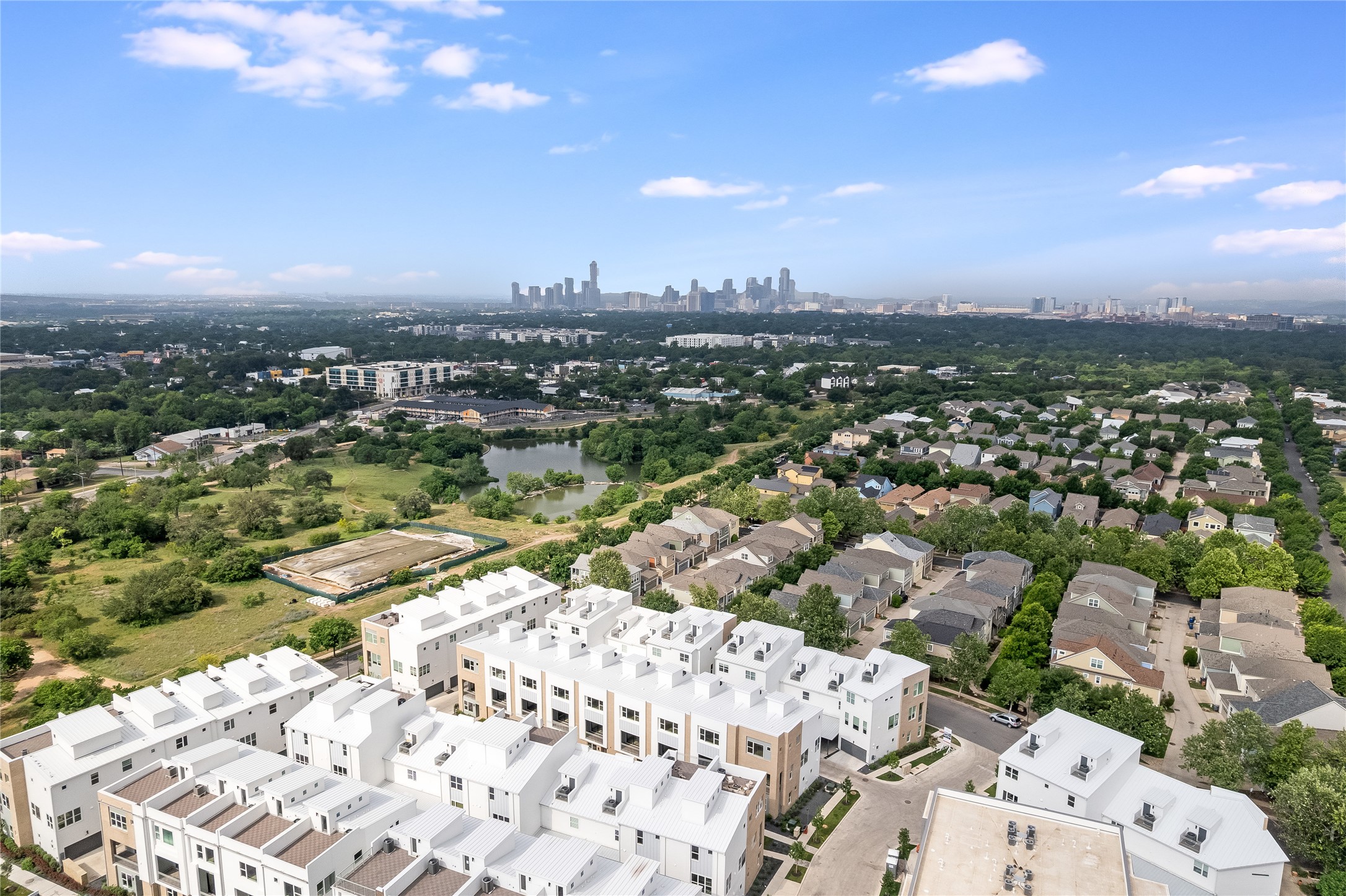 2805 McCurdy Street, Unit 19 Austin, TX 78723 - Photo 30 of 39 an aerial view of a city
