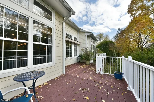 a view of a house with a large window