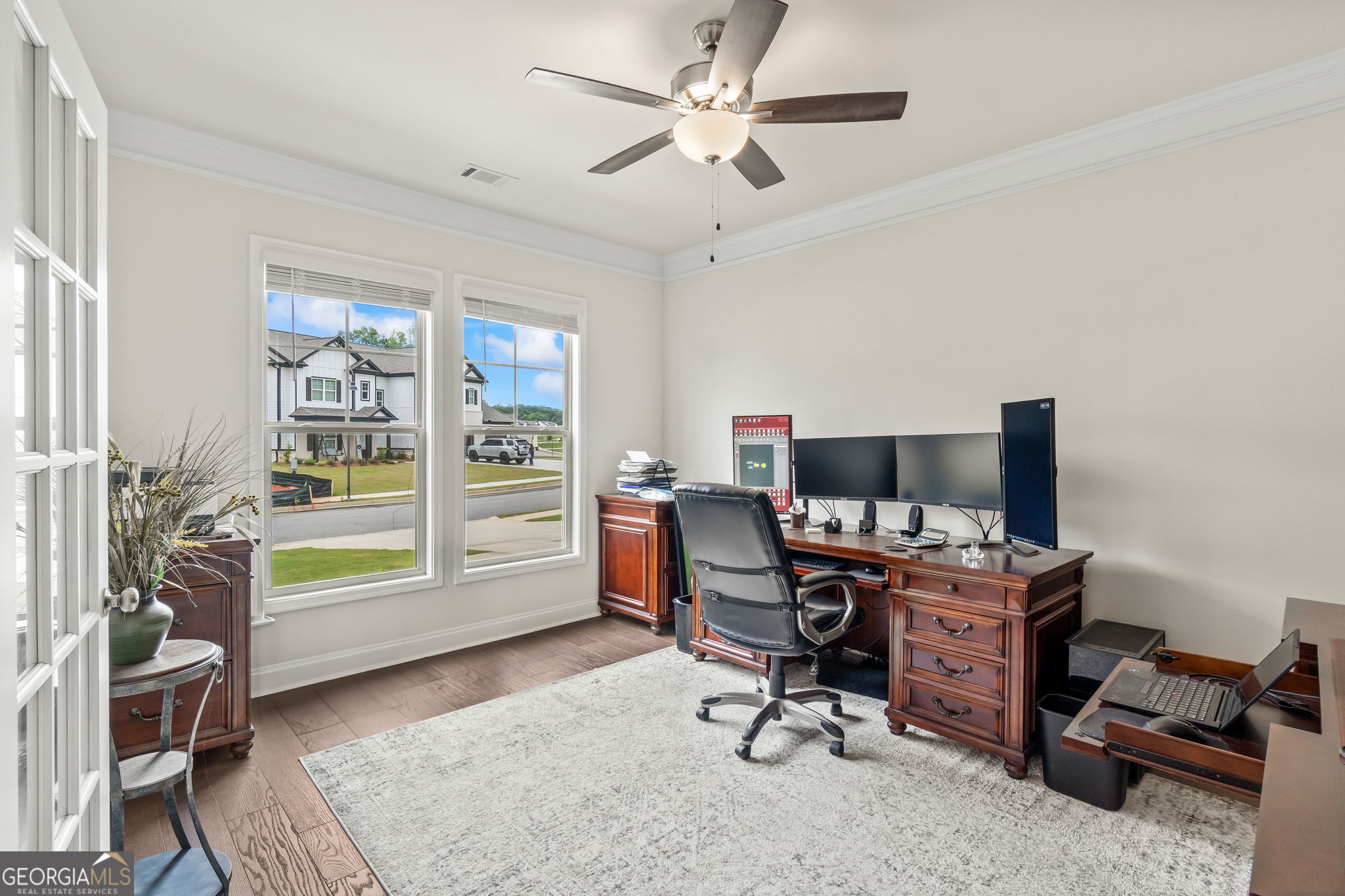 2884 Porches Lane Dacula, GA 30019 - Photo 6 of 41 a workspace with furniture and window