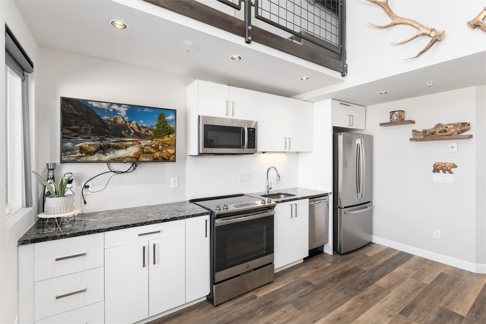 100 Basecamp Way, Unit 215 Frisco, CO 80443 - Photo 12 of 26 Ample storage space and a full size fridge.