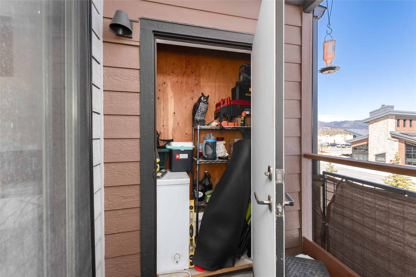 100 Basecamp Way, Unit 215 Frisco, CO 80443 - Photo 16 of 26 One of three private, deeded storage closets is located on the deck for convenient access.