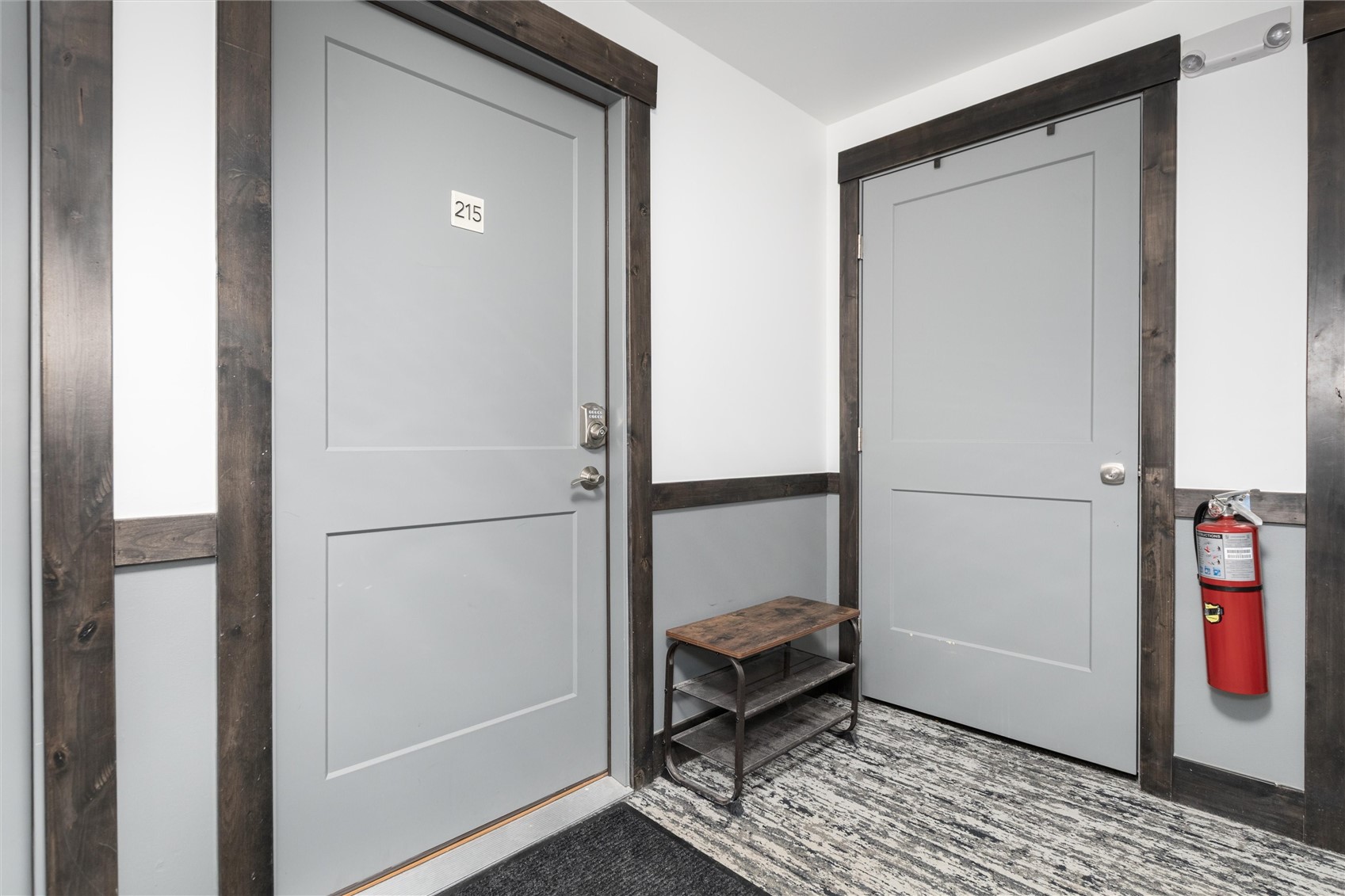 100 Basecamp Way, Unit 215 Frisco, CO 80443 - Photo 17 of 26 The second private storage closet is located right next to your front door. The third 'gear' closet is located downstairs off the building common area.