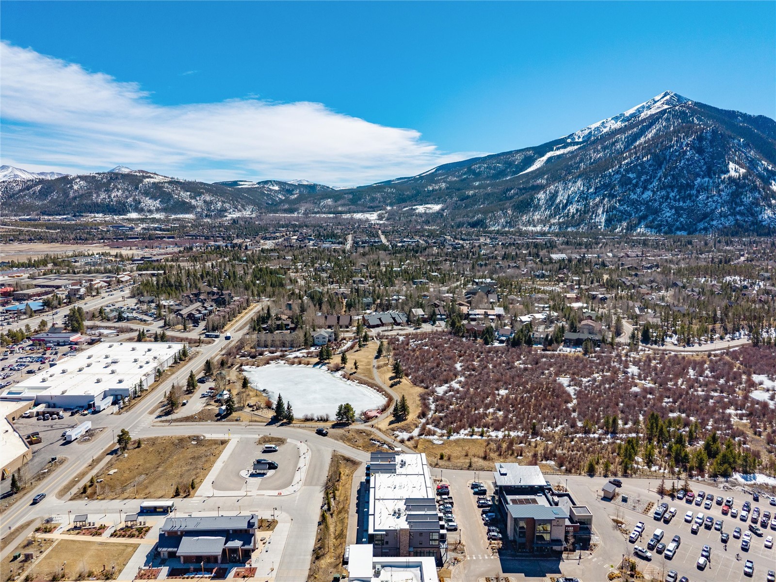 100 Basecamp Way, Unit 215 Frisco, CO 80443 - Photo 18 of 26 Neighboring Meadow Creek Park offers walking trails, a playground, ice skating in the winter, and pond fishing in the summer. Several rec path routes offer access to Lake Dillon, Frisco's historic Main Street for shopping and dining, and the White River National Forest.