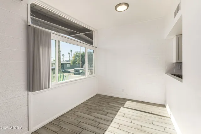 a view of an entryway with staircase