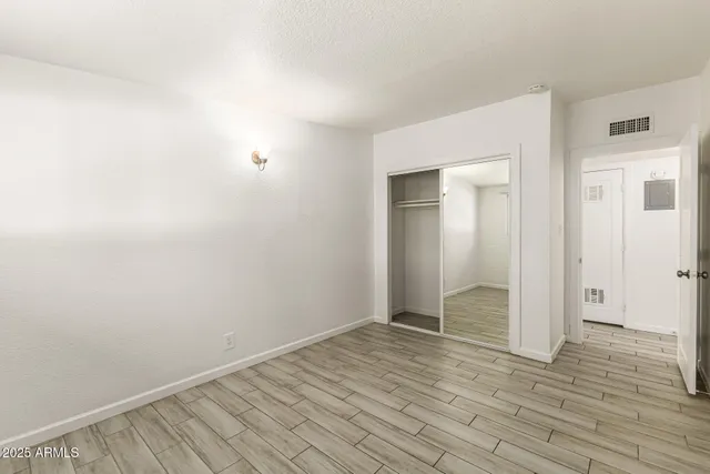 wooden floor in an empty room