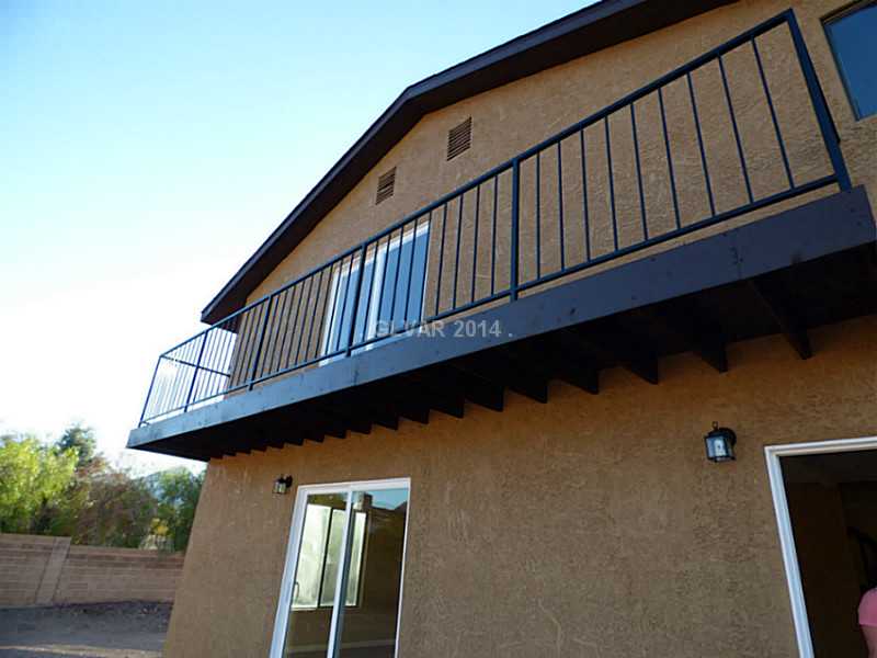 2320 Thoroughbred Road Henderson, NV 89002 - Photo 22 of 34 Property Photo. Master Balcony from Ground