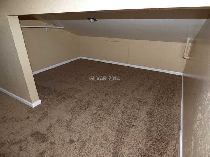 2320 Thoroughbred Road Henderson, NV 89002 - Photo 29 of 34 Property Photo. one of 2 huge storage areas , lighted, carpeted