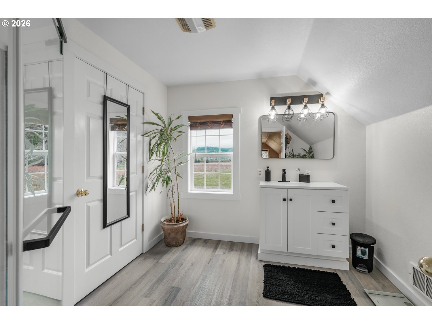 156 Damron Road Mossyrock, WA 98564 - Photo 21 of 34 a view of kitchen with wooden floor