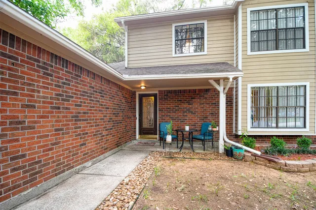 a view of a house with a patio