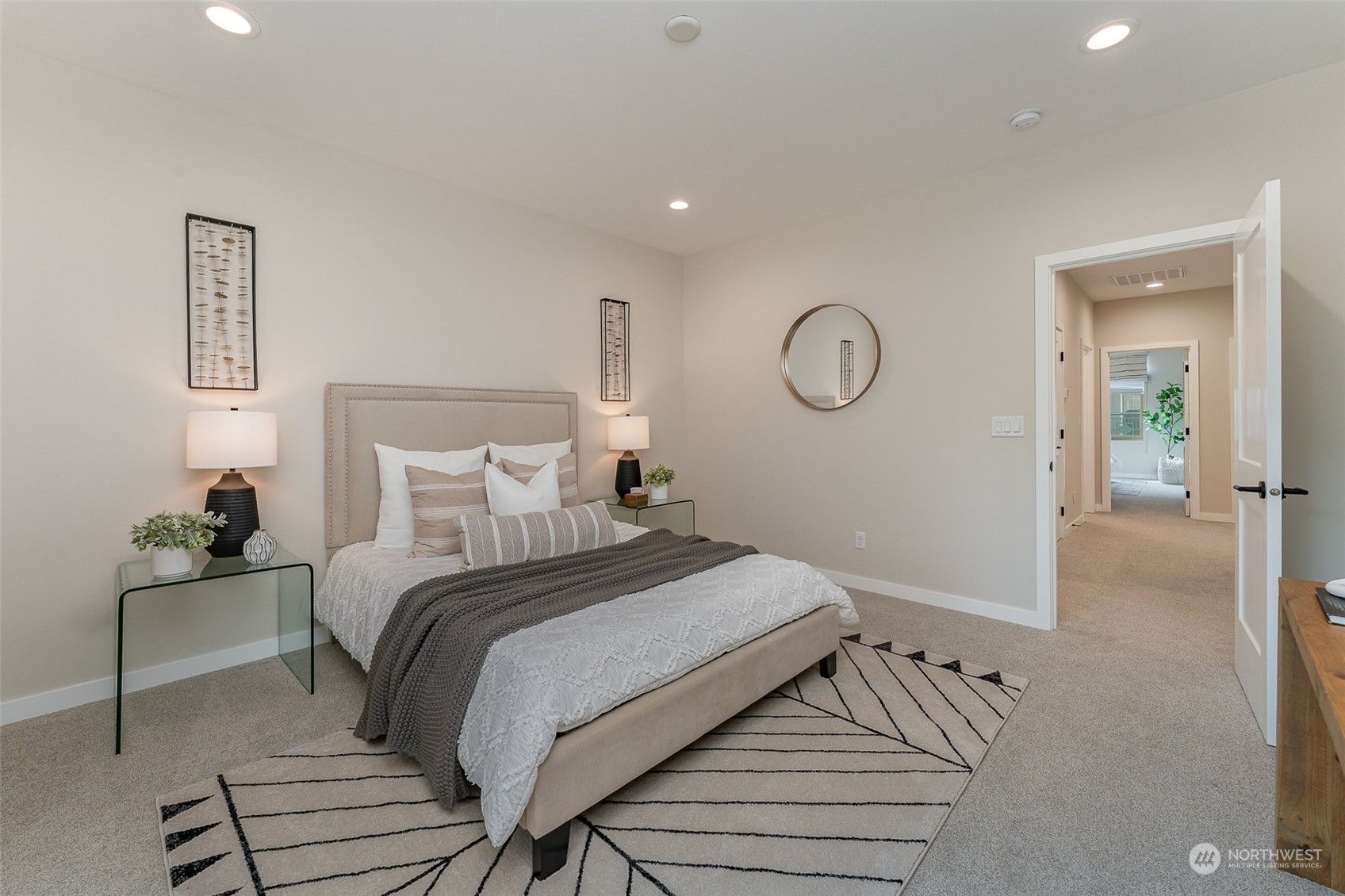 1074 Southwest Collier Place Issaquah, WA 98027 - Photo 11 of 36 a bedroom with a bed and window