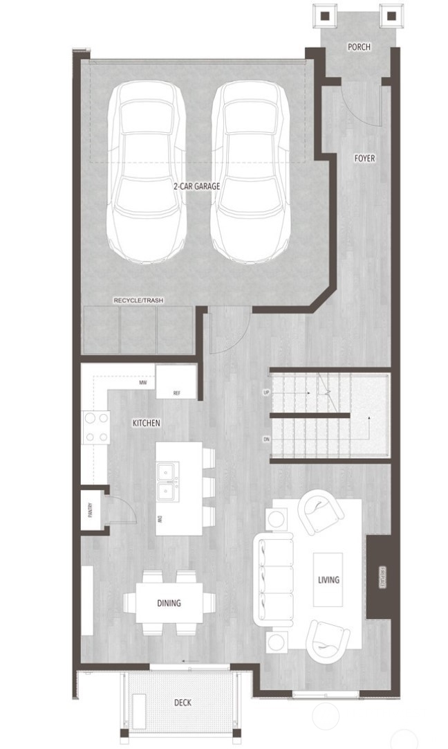 1074 Southwest Collier Place Issaquah, WA 98027 - Photo 34 of 36 a picture of floor plan