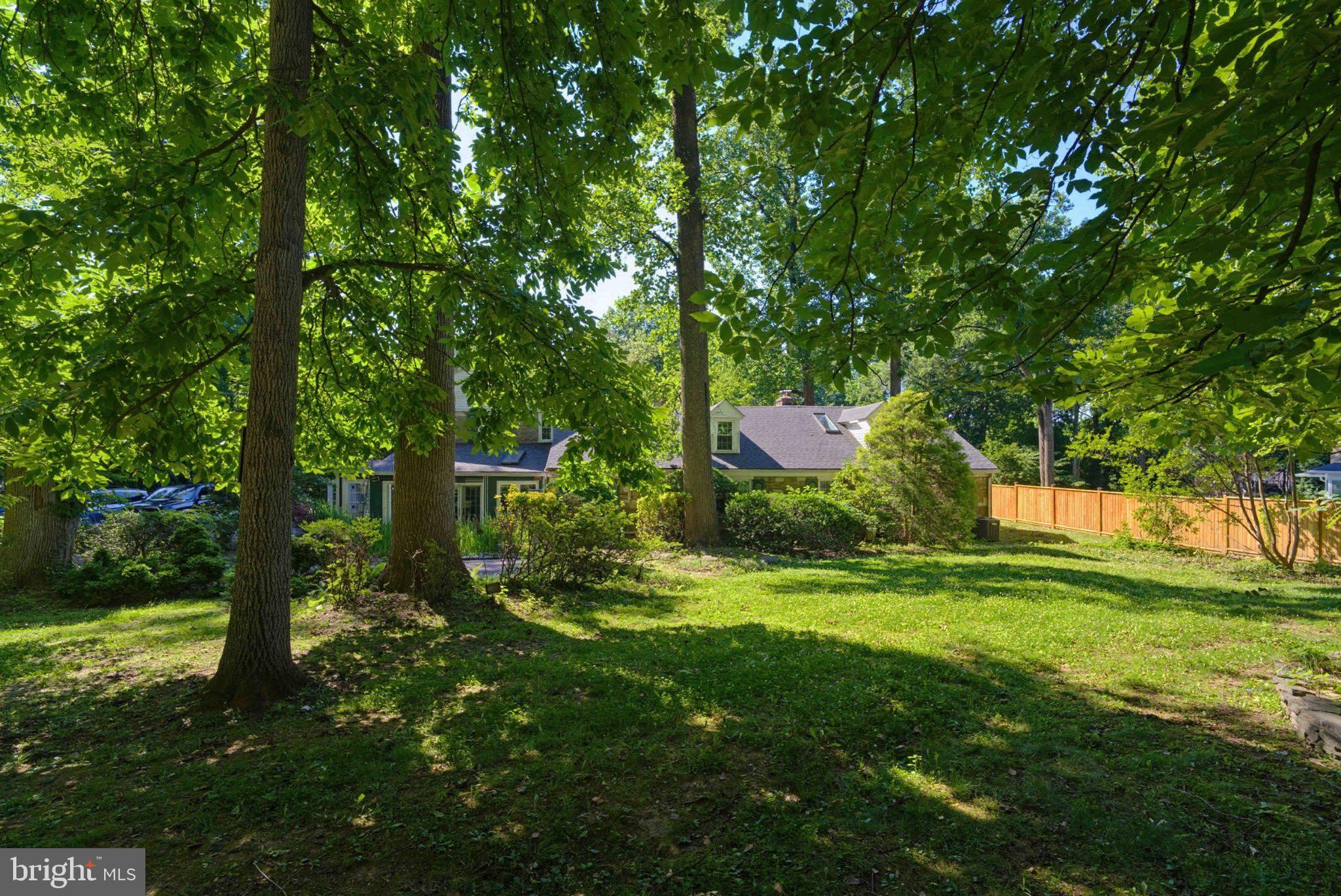 1268 Rydal Road Jenkintown, PA 19046 - Photo 8 of 31 a backyard of a house with lots of green space