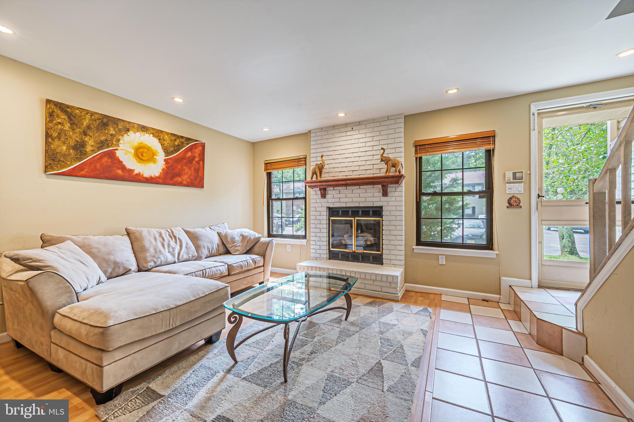 298 Mattix Run Galloway Township, NJ 08205 - Photo 4 of 36 a living room with furniture and a fireplace
