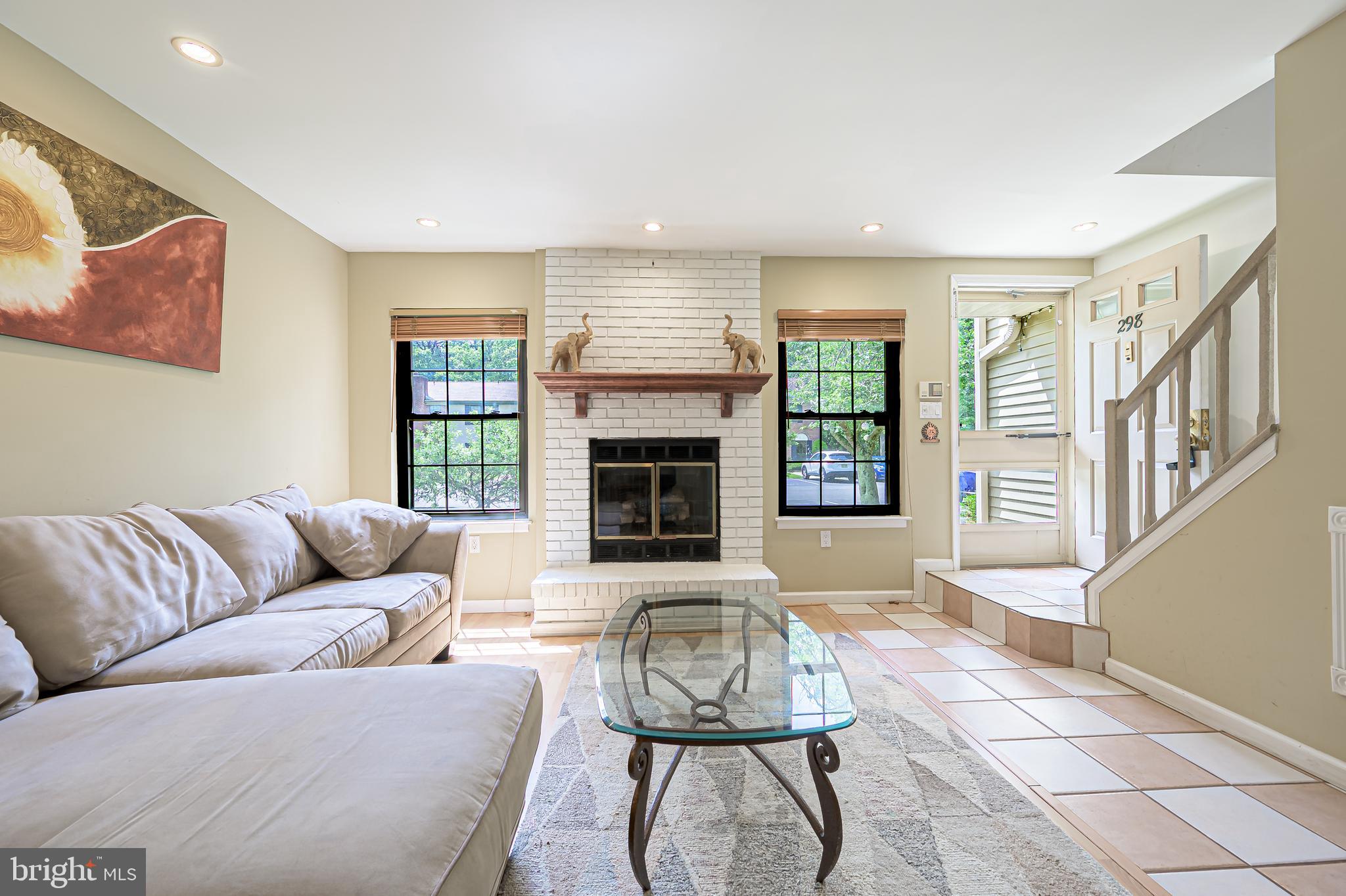 298 Mattix Run Galloway Township, NJ 08205 - Photo 5 of 36 a living room with furniture fireplace and window