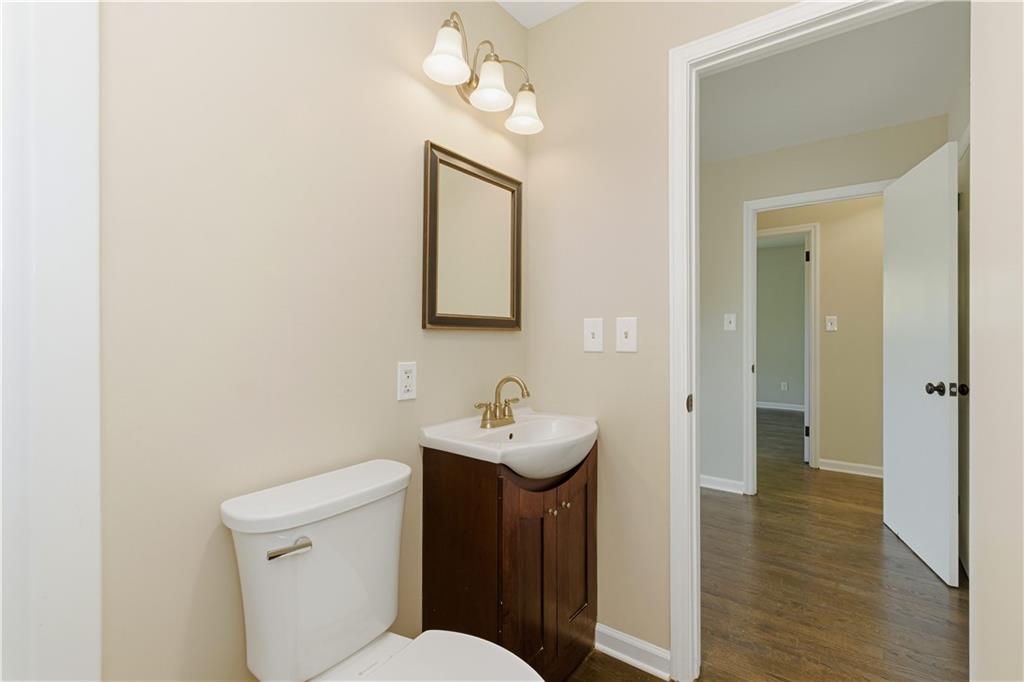 5605 Burke Lane Gainesville, GA 30506 - Photo 41 of 62 a bathroom with a sink and a toilet