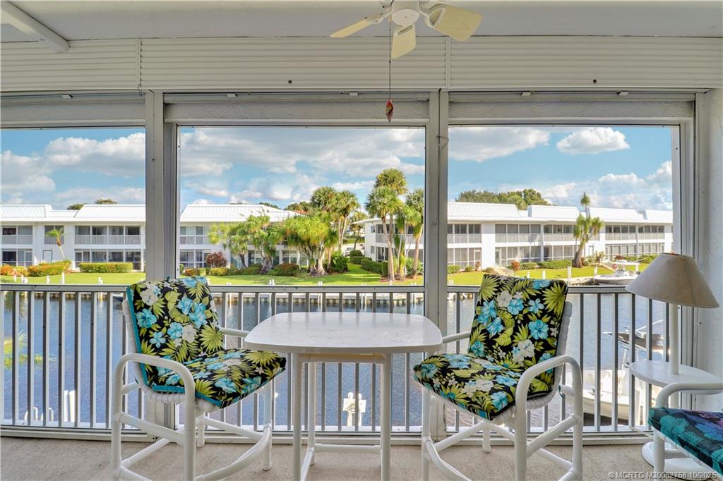 1866 Southwest Palm City Road, Unit 204 Stuart, FL 34994 - Photo 25 of 56 a outdoor view with a sitting space