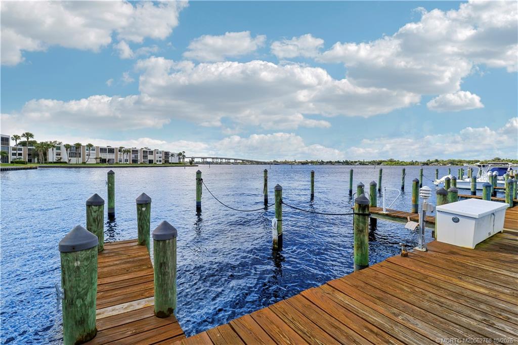 1866 Southwest Palm City Road, Unit 204 Stuart, FL 34994 - Photo 29 of 56 a view of a terrace with chairs