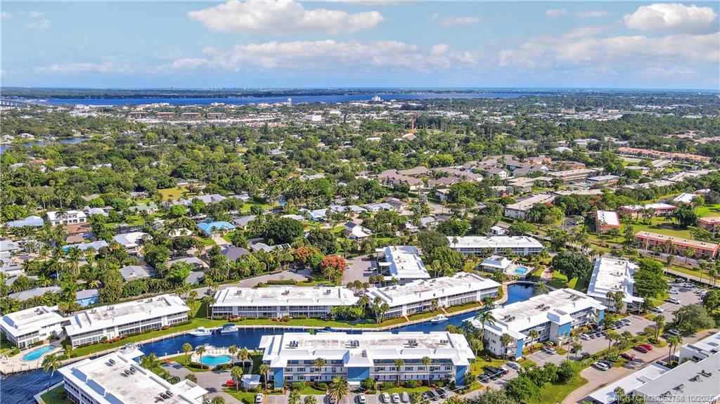 1866 Southwest Palm City Road, Unit 204 Stuart, FL 34994 - Photo 45 of 56 an aerial view of a city