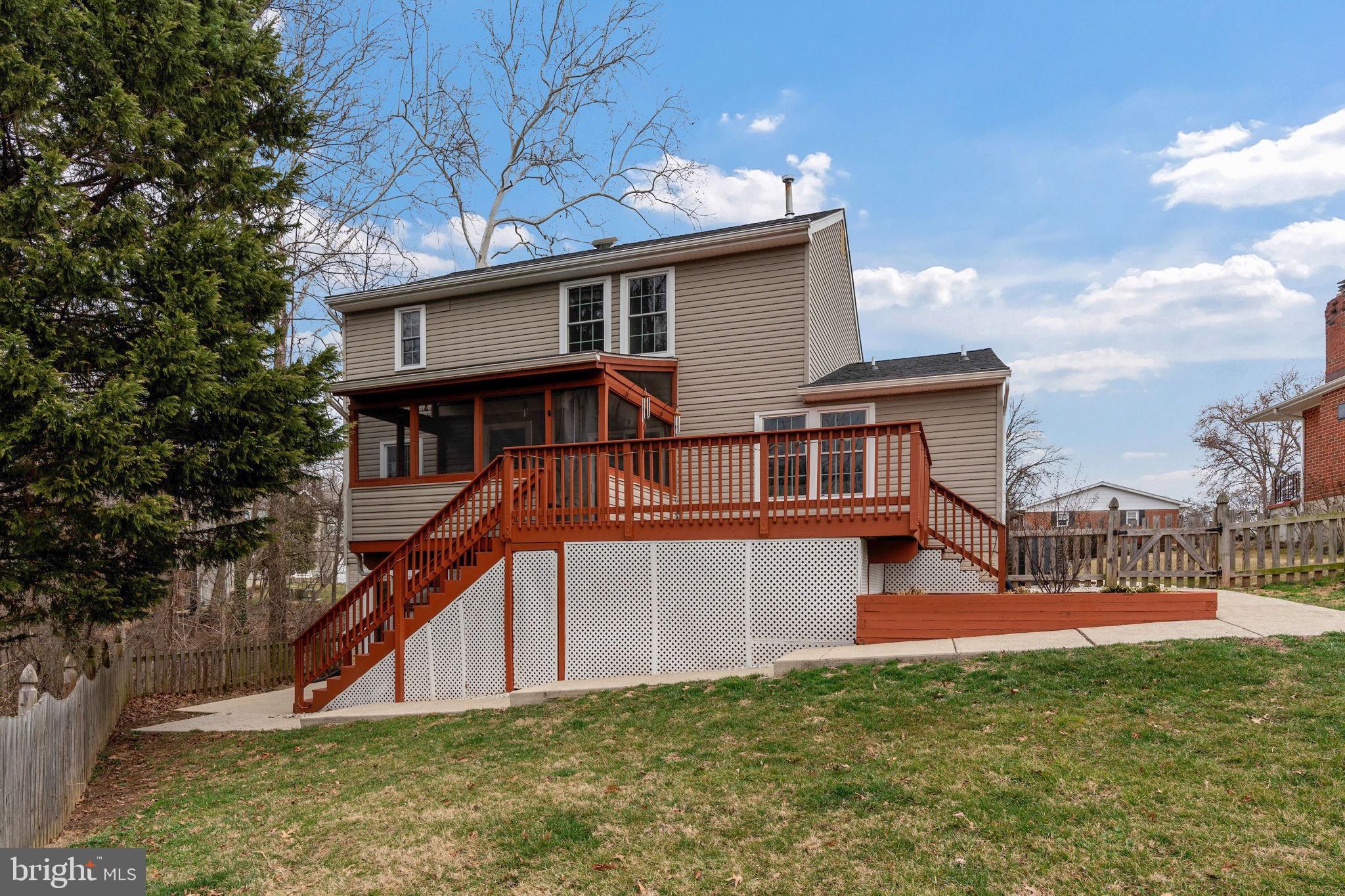 502 Durango Road Catonsville, MD 21228 - Photo 36 of 74 a view of a house with a yard