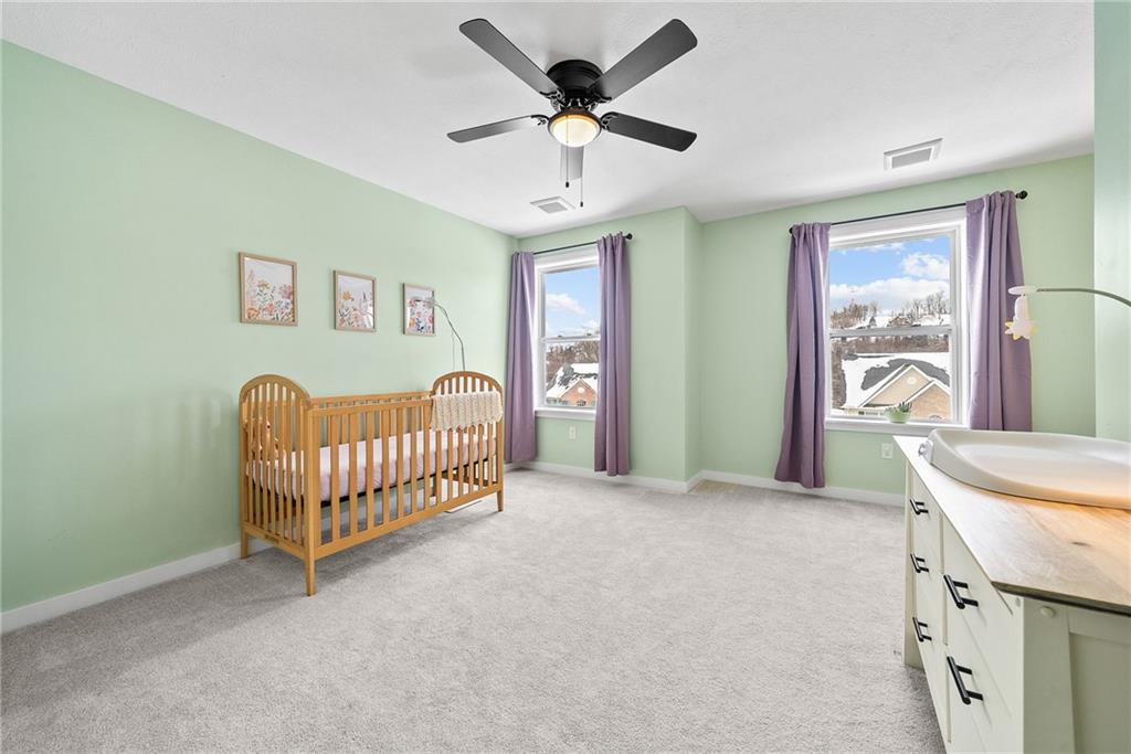141 Morningstar Drive Rostraver Township, PA 15012 - Photo 29 of 39 A well-sized third bedroom offering flexible use and comfortable proportions.