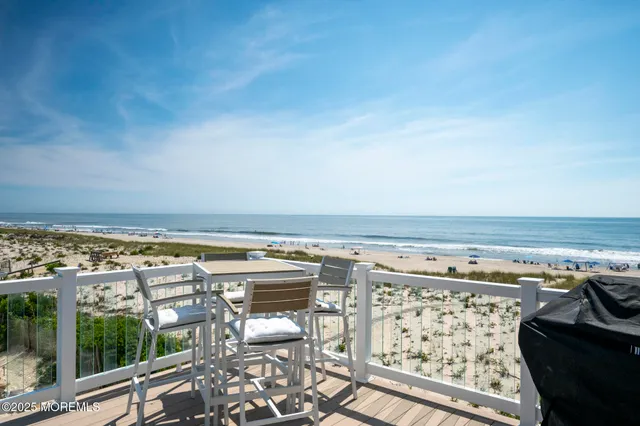 wooden view of an ocean view