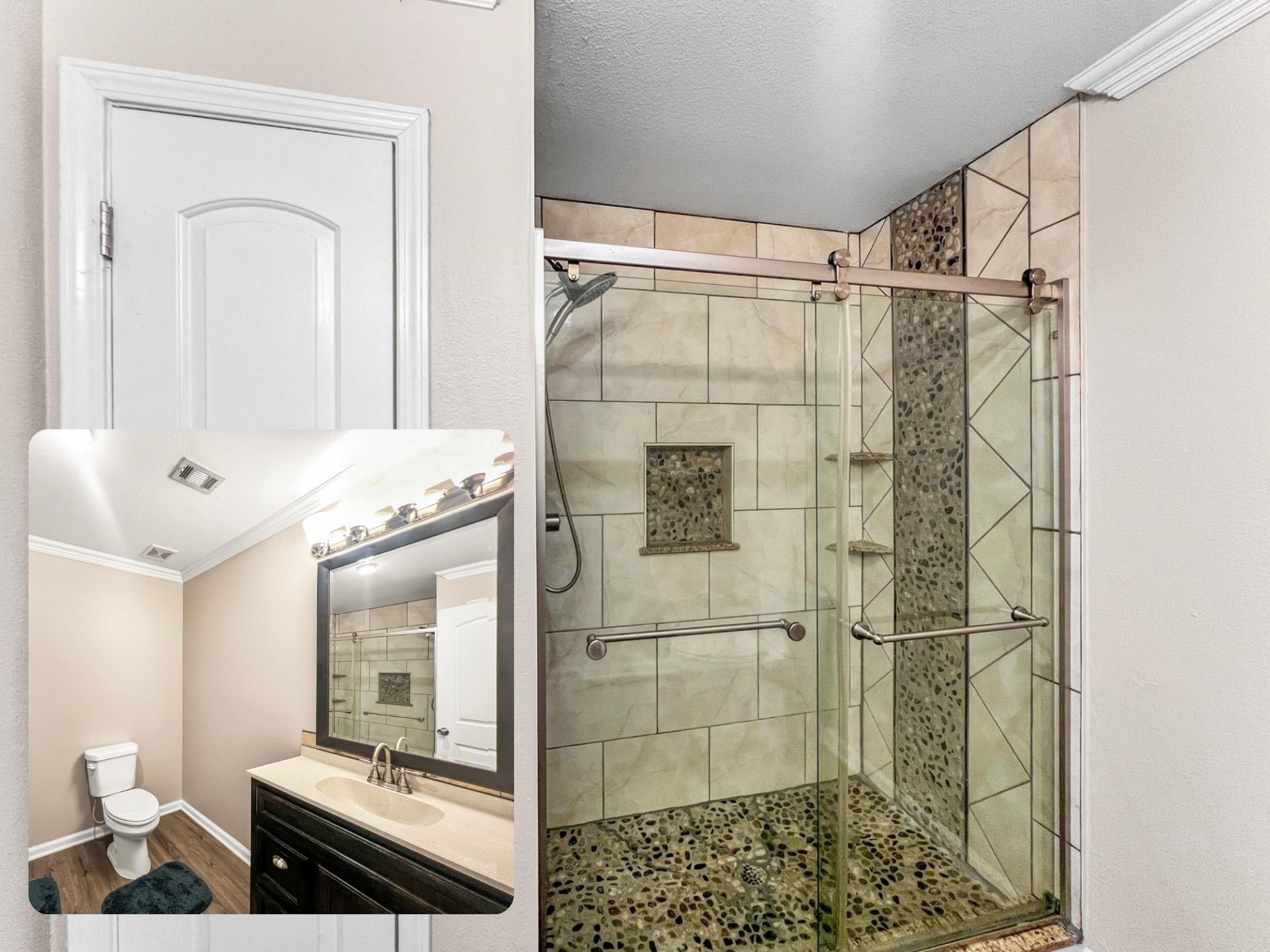 9731 Hadden Road Baytown, TX 77521 - Photo 24 of 45 Hallway Bathroom