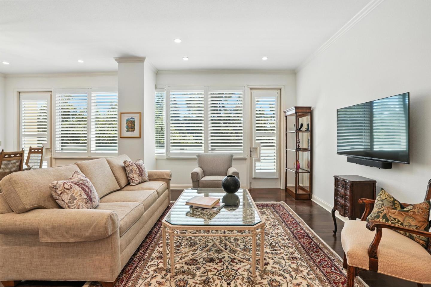 10 Crystal Springs Road, Unit 1507 San Mateo, CA 94402 - Photo 6 of 33 a living room with furniture or couch and a large window