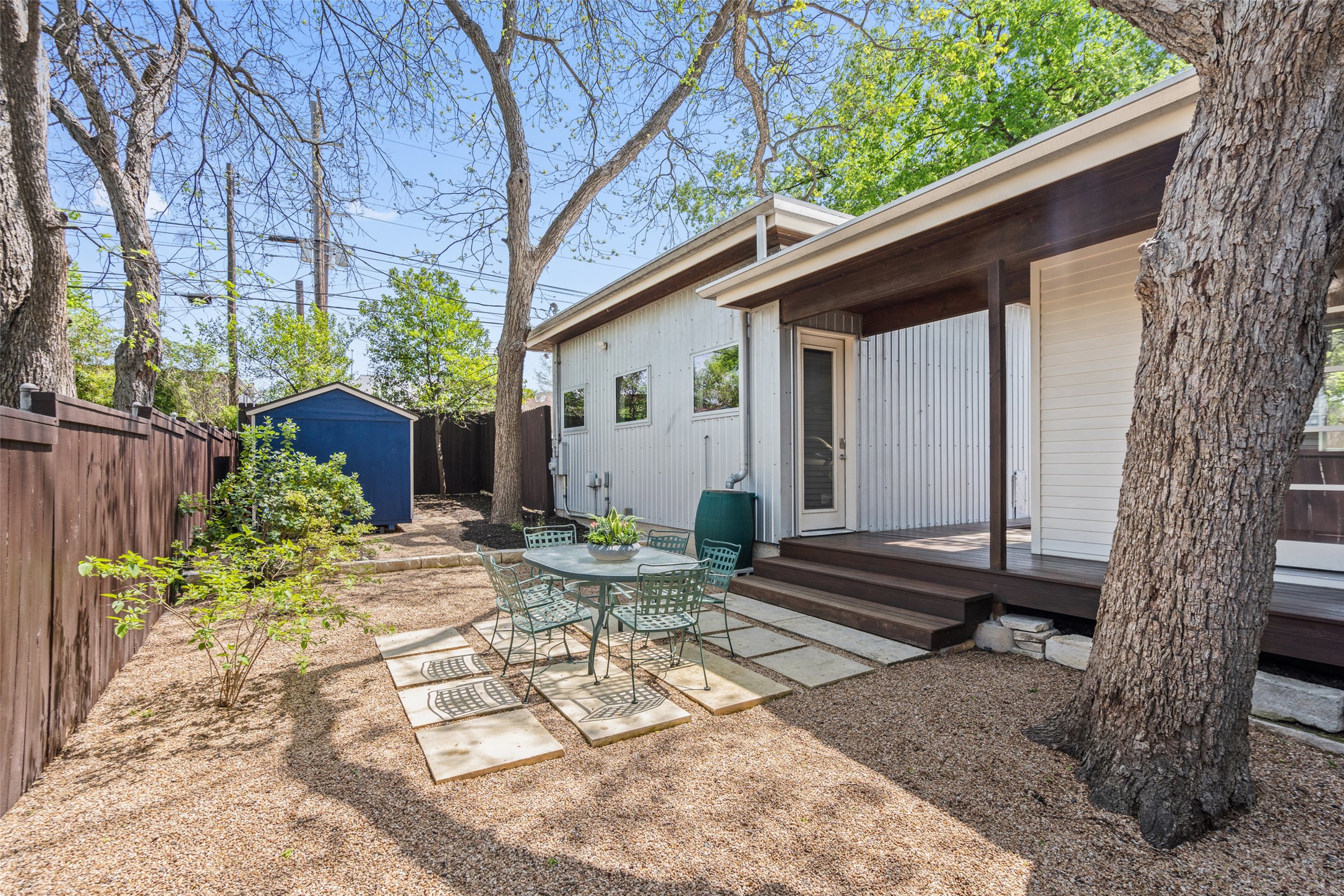 1809 Eva Street Austin, TX 78704 - Photo 12 of 31 a view of back yard of the house