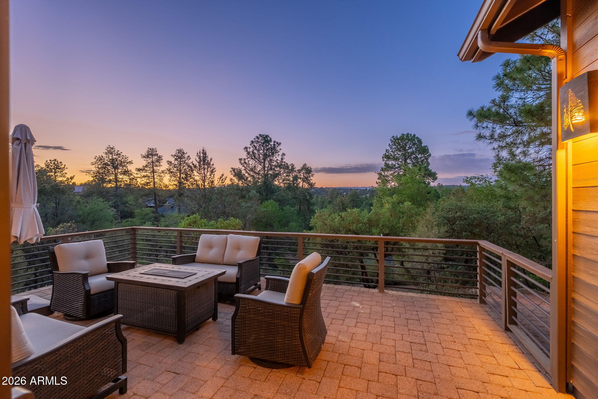 2208 East Filaree Circle Payson, AZ 85541 - Photo 47 of 60 a view of a roof deck with couches