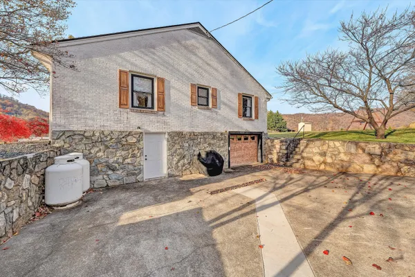 front view of a house with a outdoor space