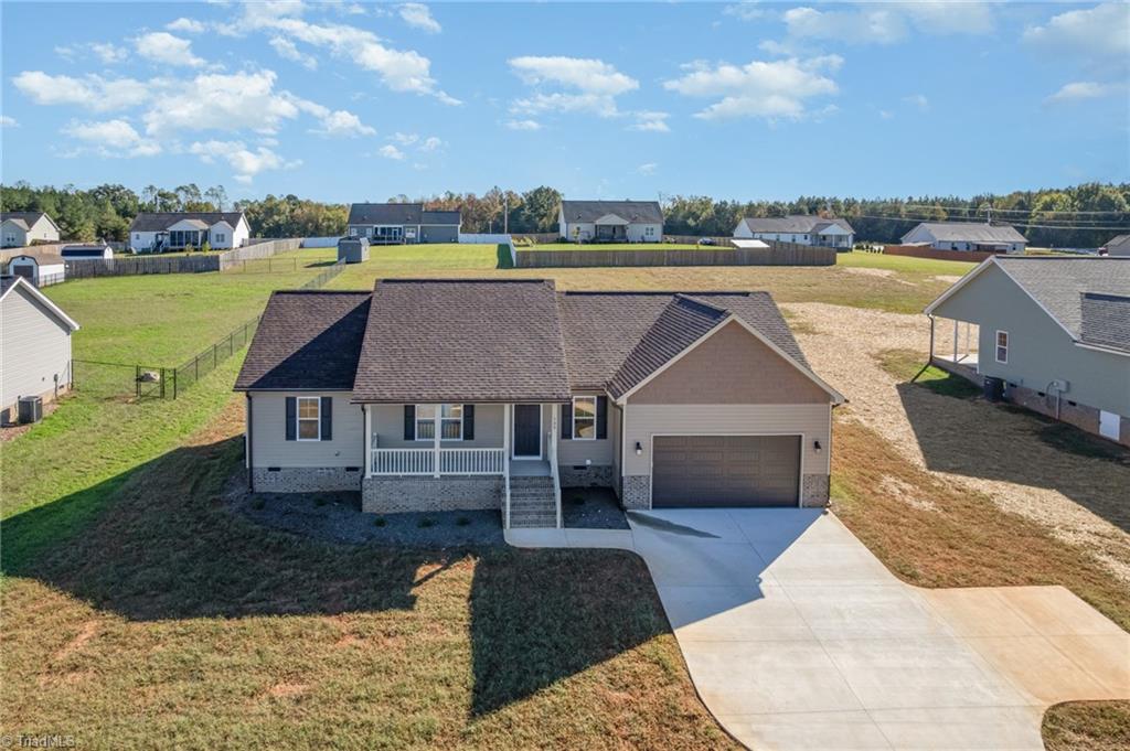 139 Knight Farm Road Stokesdale, NC 27357 - Photo 26 of 26 Aerial View of Front