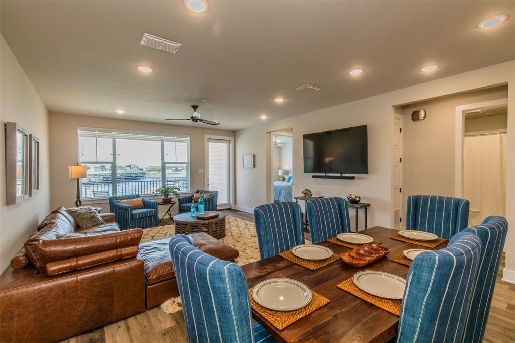 3412 Scenic Point Road, Unit 206 Graford, TX 76449 - Photo 5 of 37 Wonderful Open Concept Living Design for all your Lake Entertaining