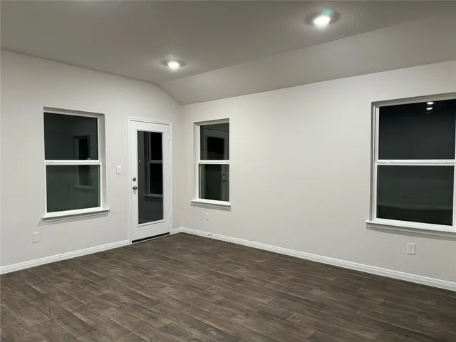 a room with a window