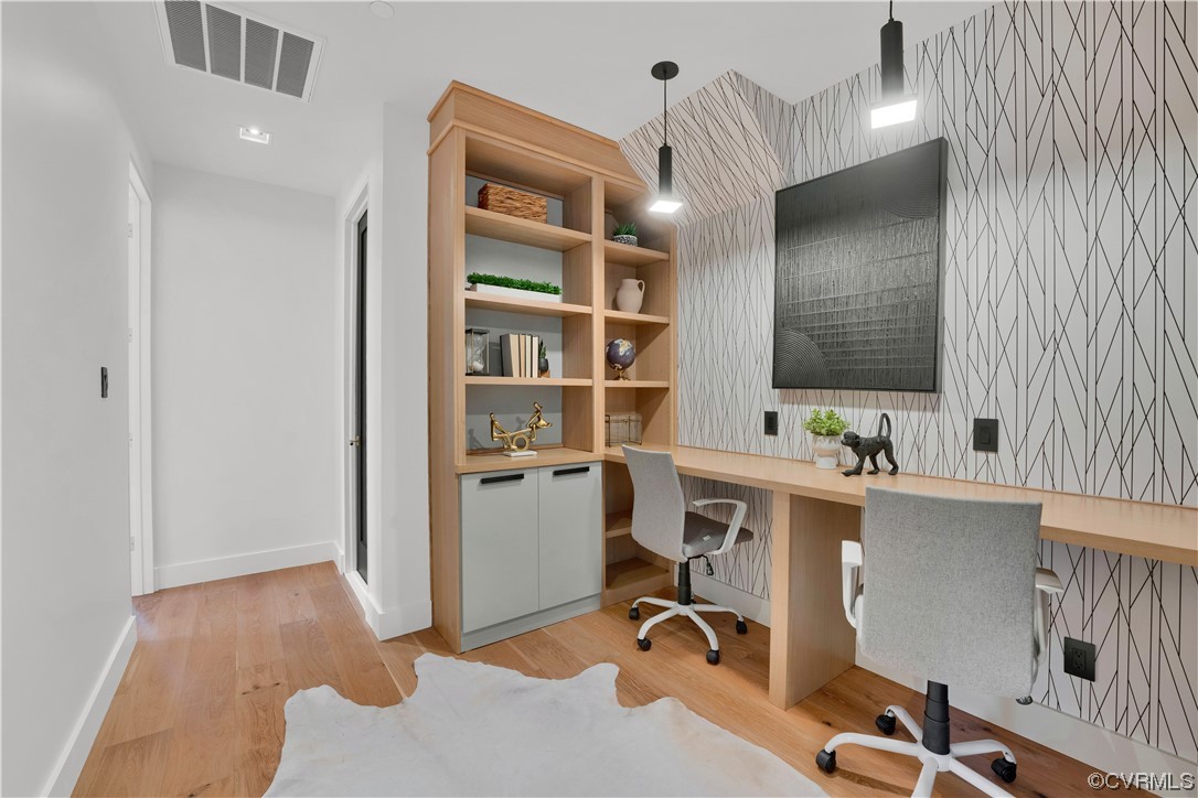 3501 Ormiston Grove Circle Henrico, VA 23233 - Photo 10 of 48 a view of a workspace with furniture and wooden floor