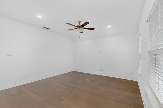 a kitchen with a stove and a microwave