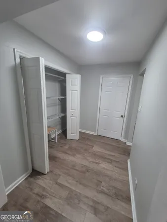 a view of empty room