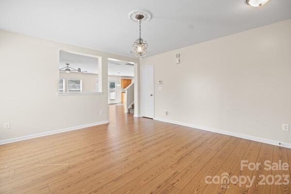 264 Ranlo Avenue Gastonia, NC 28054 - Photo 6 of 44 wooden floor in an empty room